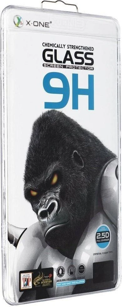X-ONE Full Cover Extra Strong Crystal Clear – skirtas iPhone 14 Pro grūdintas stiklas 9H