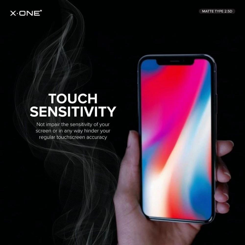 X-ONE Full Cover Extra Strong Crystal Clear - for iPhone 13/13 Pro/14/16e / 17e tempered glass 9H