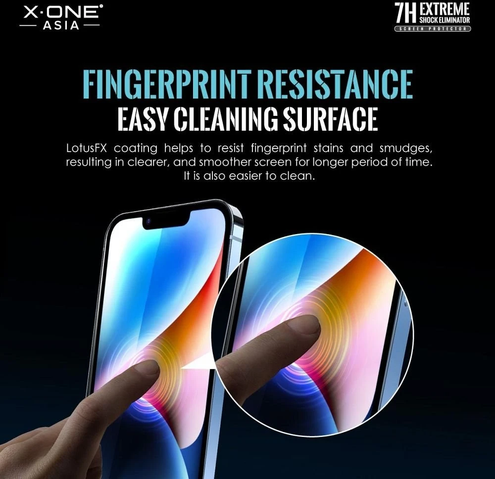 X-ONE Extreme Shock Eliminator 4 gen. - skirtas iPhone 14 Pro/15