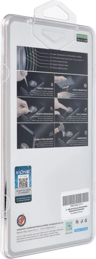 X-ONE Extreme Shock Eliminator 4 gen. - skirtas iPhone 15 Pro