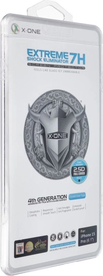 X-ONE Extreme Shock Eliminator 4 gen. - skirtas iPhone 15 Pro