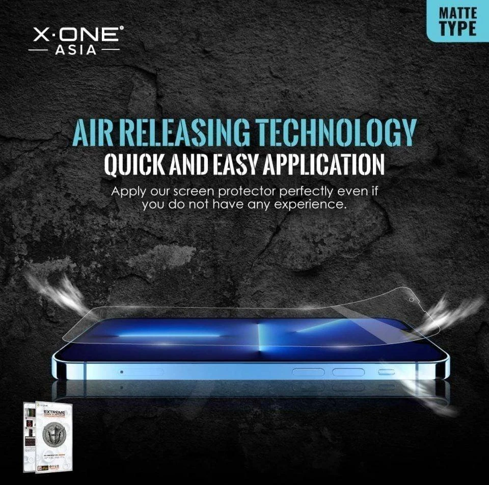 X-ONE Extreme Shock Eliminator 4 gen. (Matte serija) – skirta iPhone 13 Pro Max/14 Plus