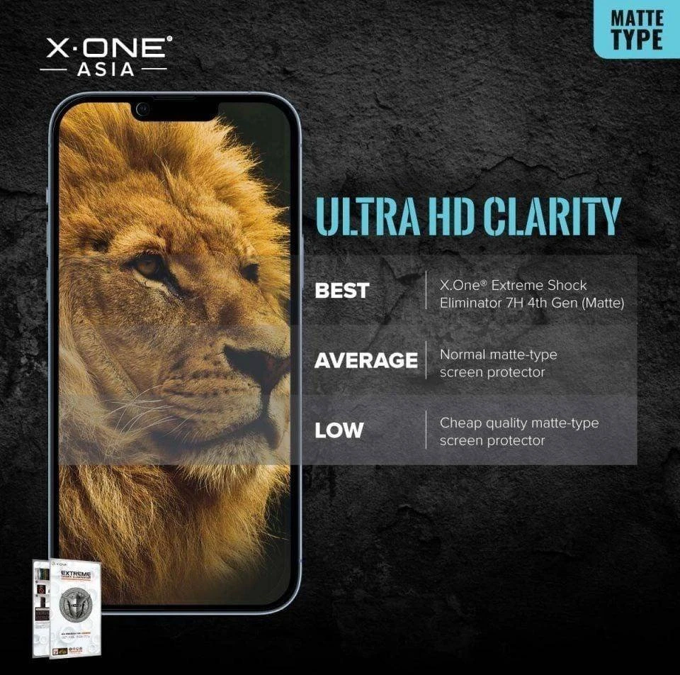 X-ONE Extreme Shock Eliminator 4 gen. (Matte serija) – skirta iPhone 13 Pro Max/14 Plus