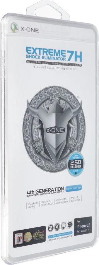 X-ONE Extreme Shock Eliminator 4 gen. - skirtas iPhone 15 Pro Max