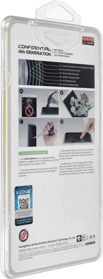 X-ONE Extreme Shock Eliminator 4 gen. Privatumas – skirtas iPhone 15 Plus