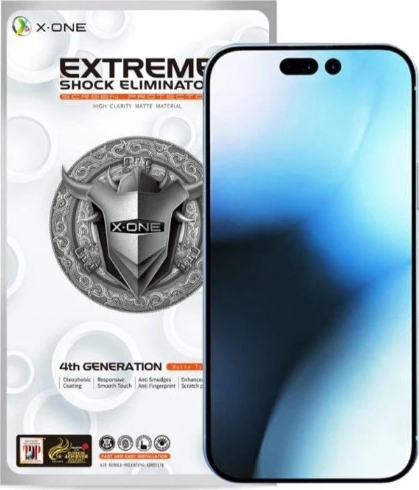 X-ONE Extreme Shock Eliminator 4 gen. - skirtas iPhone 15 Pro Max