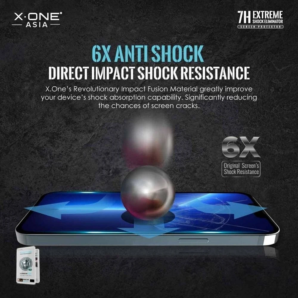 X-ONE Extreme Shock Eliminator 4 gen. - skirtas iPhone 13 Pro Max/14 Plus