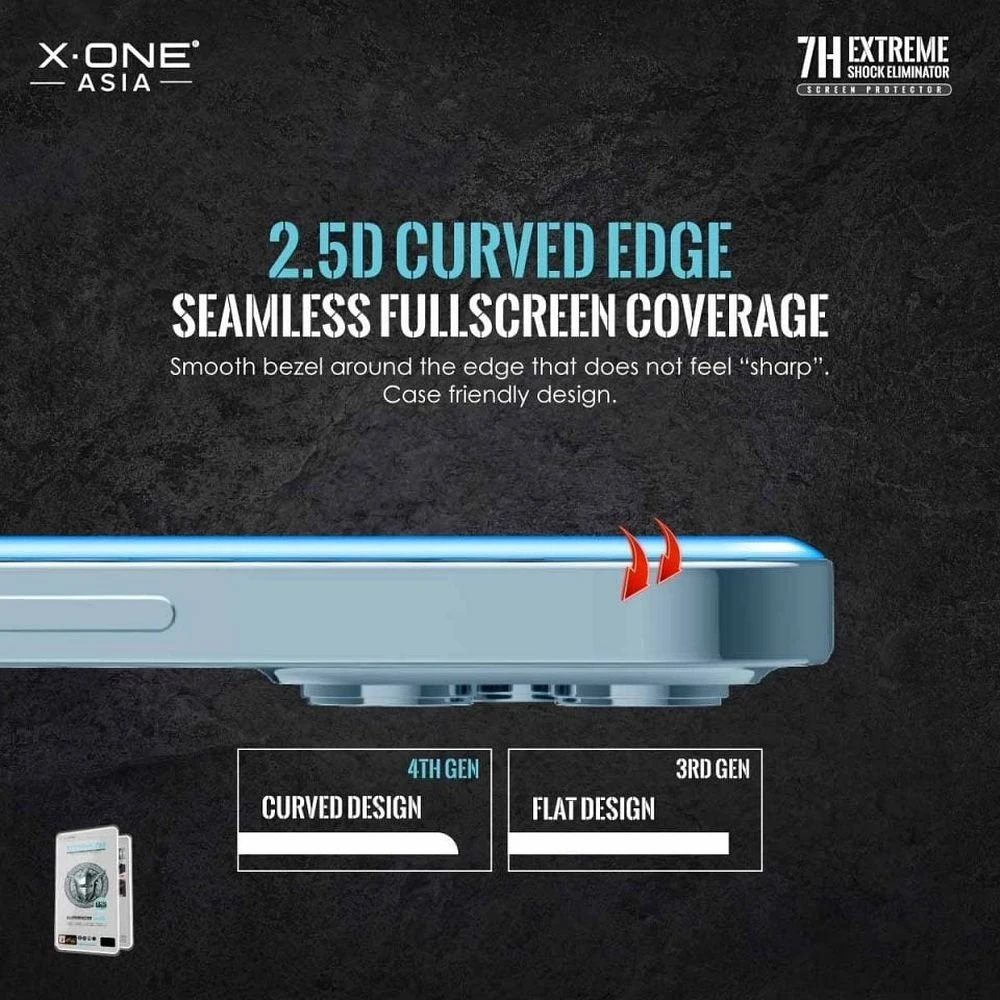 X-ONE Extreme Shock Eliminator 4 gen. - skirtas iPhone 13 Pro Max/14 Plus