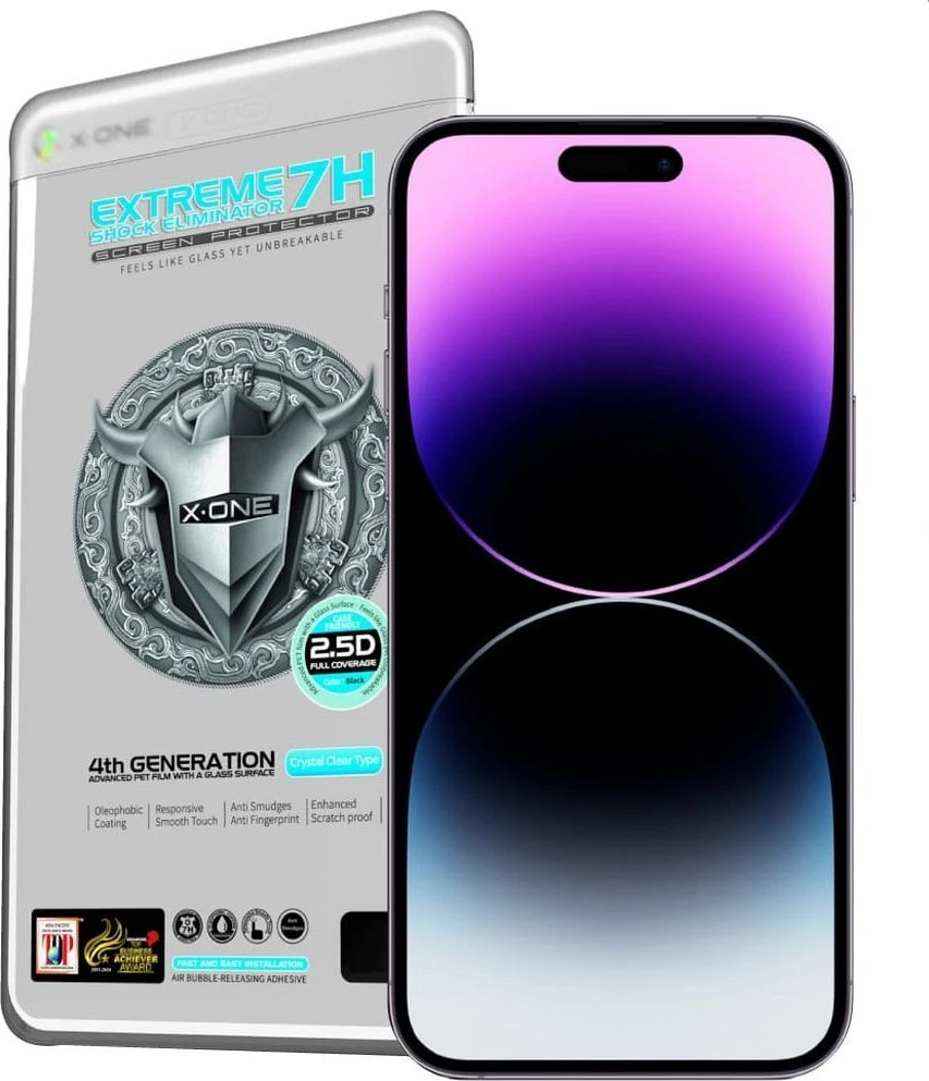 X-ONE Extreme Shock Eliminator 4 gen. - skirtas iPhone 14 Pro Max/15 Plus