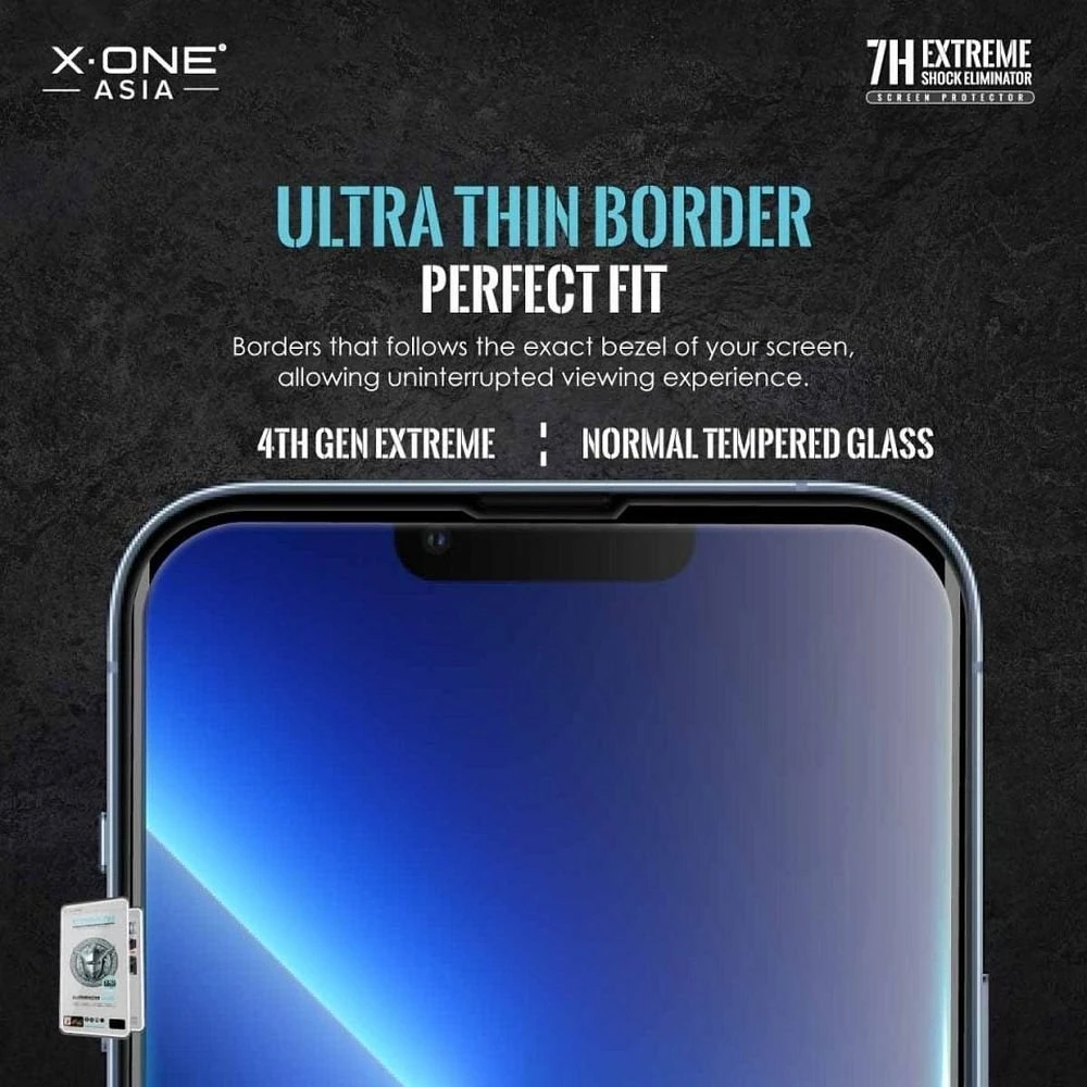 X-ONE Extreme Shock Eliminator 4 gen. - skirtas iPhone 13 Pro Max/14 Plus