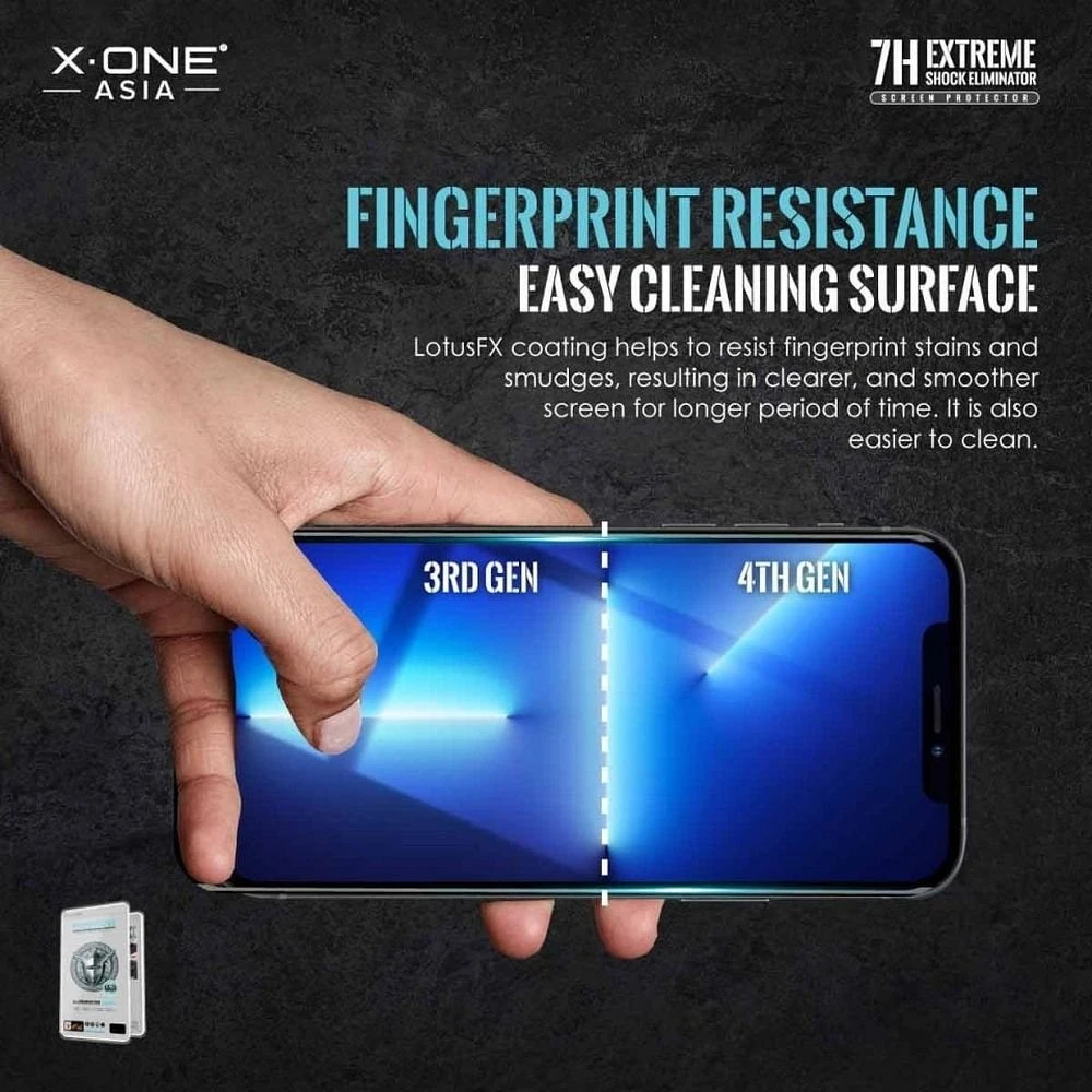 X-ONE Extreme Shock Eliminator 4 gen. - skirtas iPhone 13 Pro Max/14 Plus