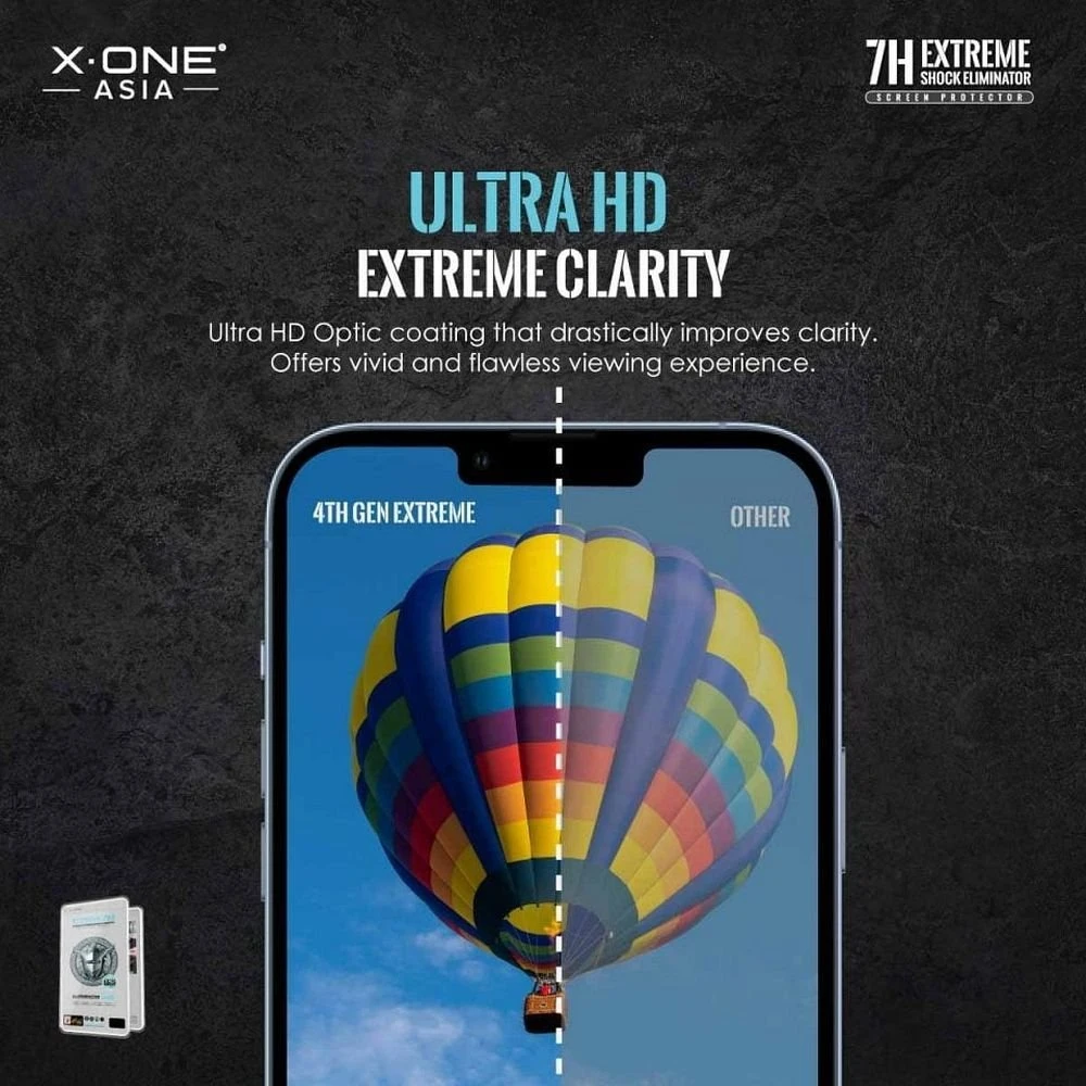 X-ONE Extreme Shock Eliminator 4 gen. - skirtas iPhone 13 Pro Max/14 Plus