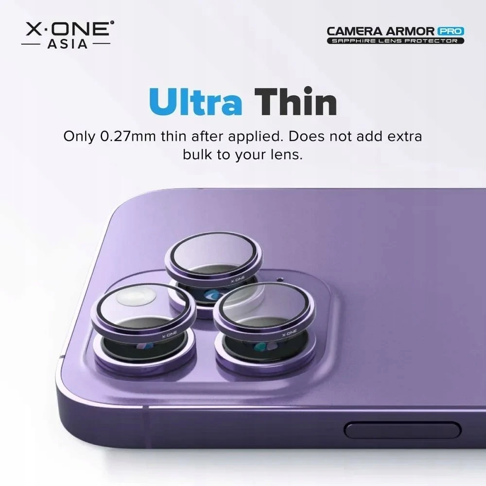 „X-ONE“ safyrinis apsauginis stiklas kameros objektyvui – skirtas Samsung „Galaxy S26 Ultra“