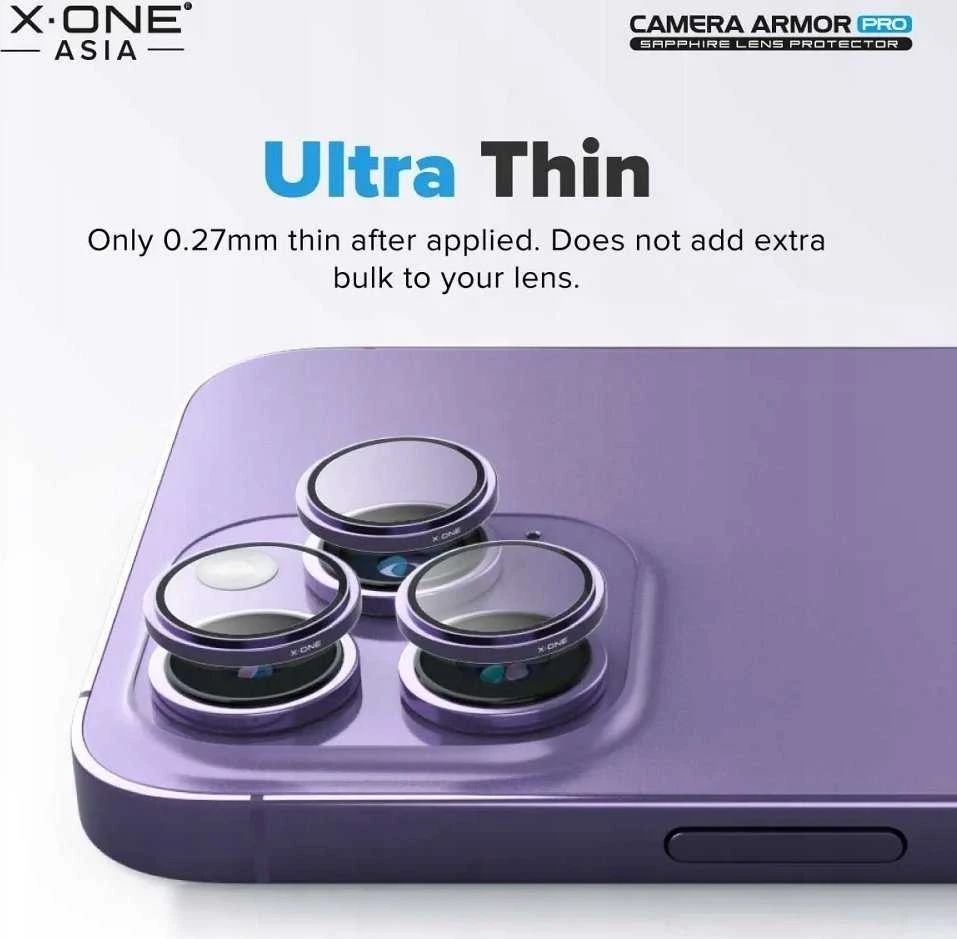 X-ONE Sapphire Camera Armor - skirtas Samsung Galaxy S25