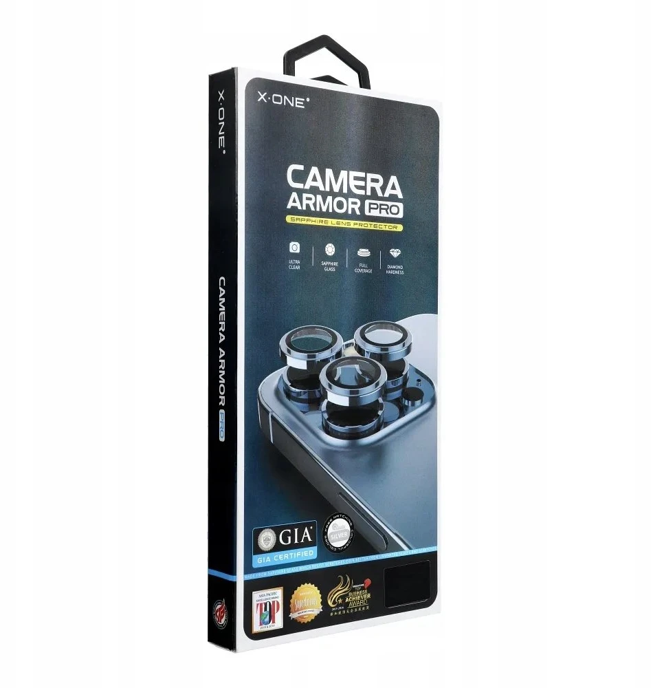 Sapphire kameros objektyvo stiklas, skirtas iPhone 17 AIR X-One Camera Armor Pro