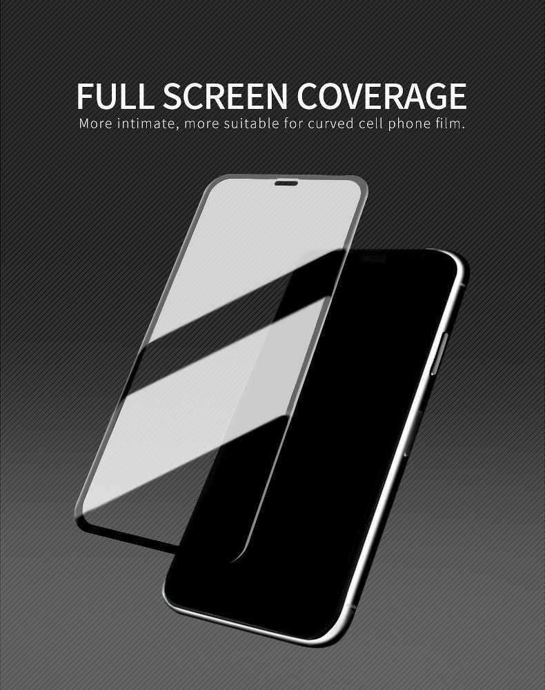 3D Full Cover Apsauginis stiklas X-ONE - skirtas Samsung Galaxy S21 (case friendly) - working fingerprint sensor