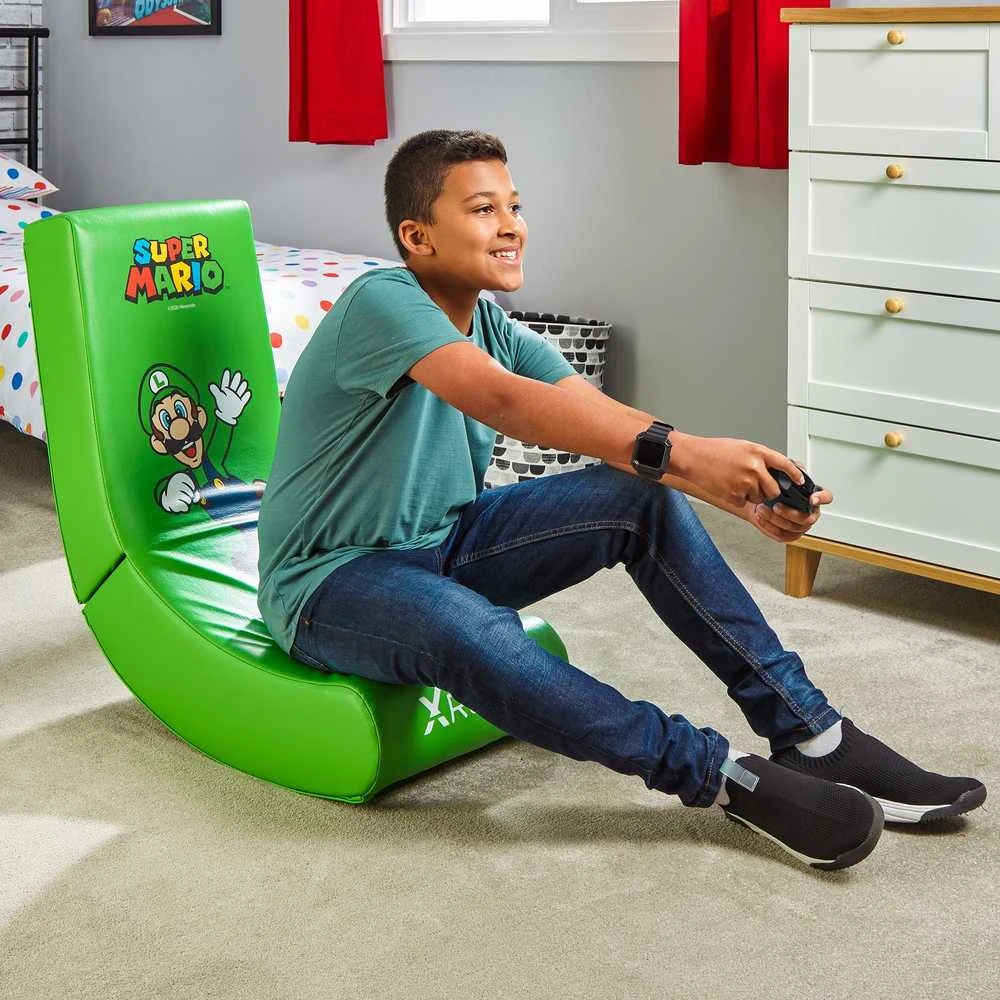 Xrocker „X-Rocker“ – „Nintendo Video Rocker“ – „Super Mario ALL-STAR“ kolekcija – Luigi
