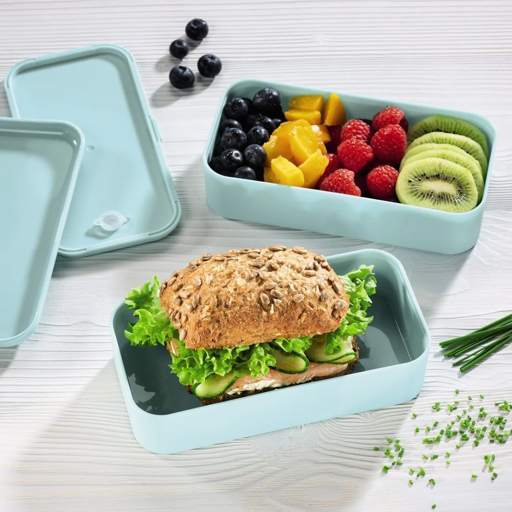 Xavax POJEMNIK NA ŻYWNOŚĆ BENTO, LUNCHBOX, POZIOMOWY, 500 ML, “TO GO“
