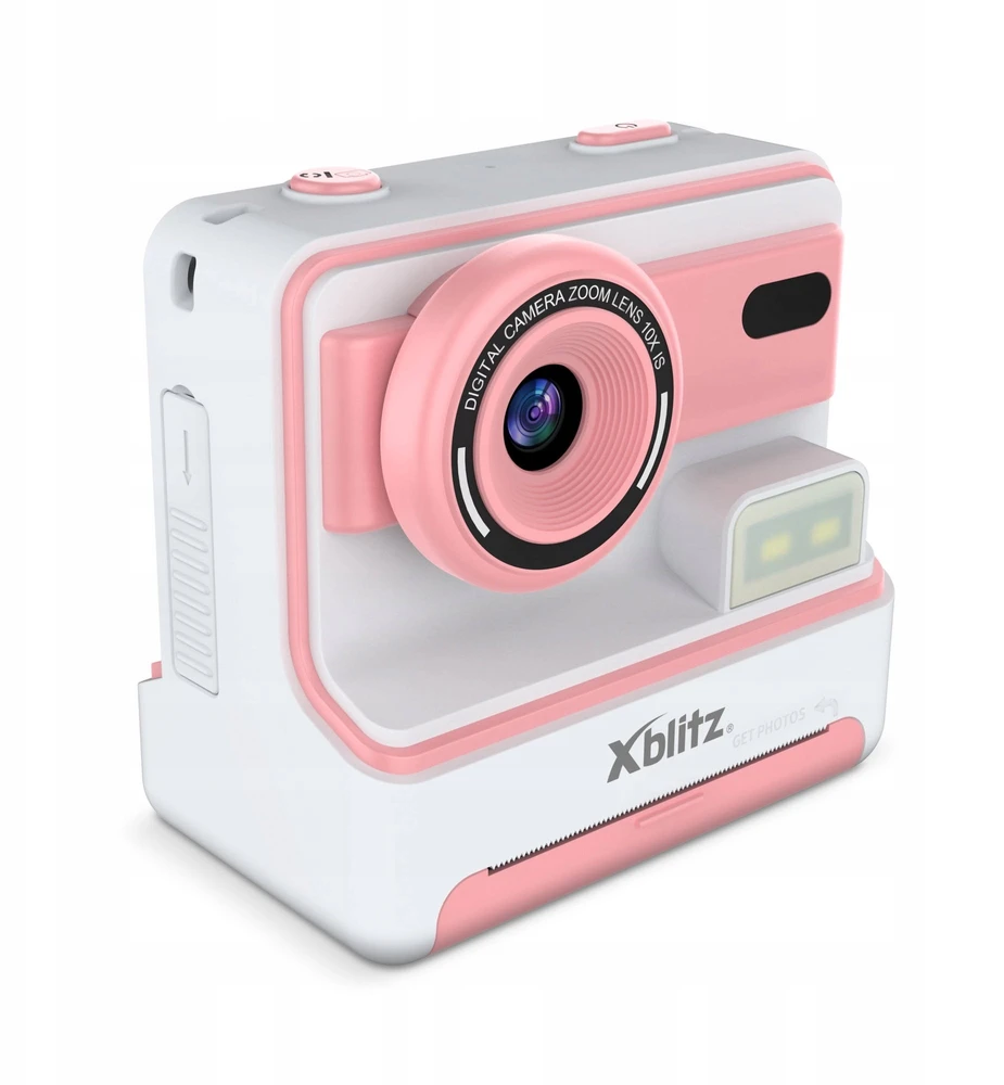 Xblitz FLASH Rožinis INSTANT CAMERA WITH THERMAL PRINTER FOR CHILDREN