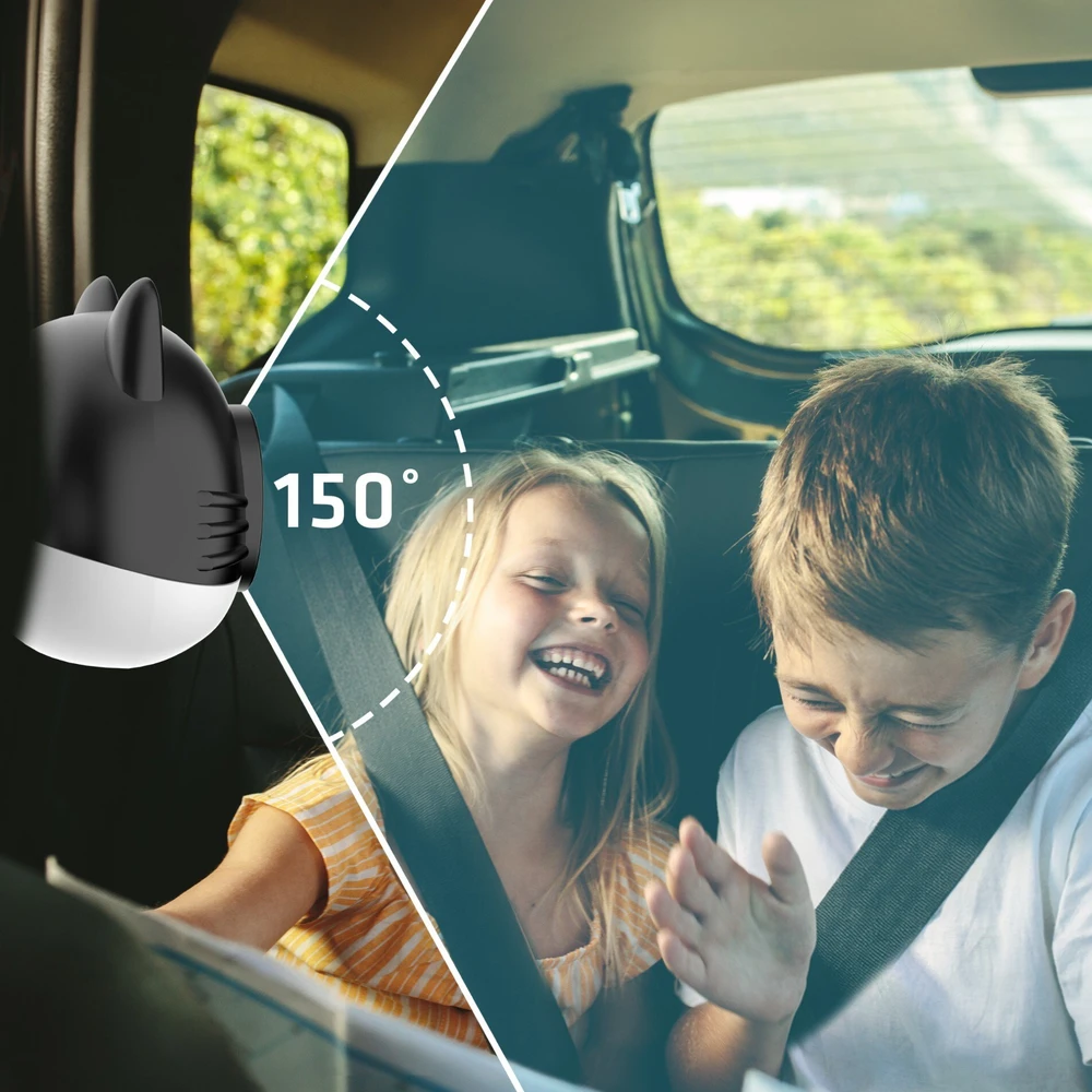 „Xblitz Coco“ automobilio auklė su belaidžiu „CarPlay“ adapteriu