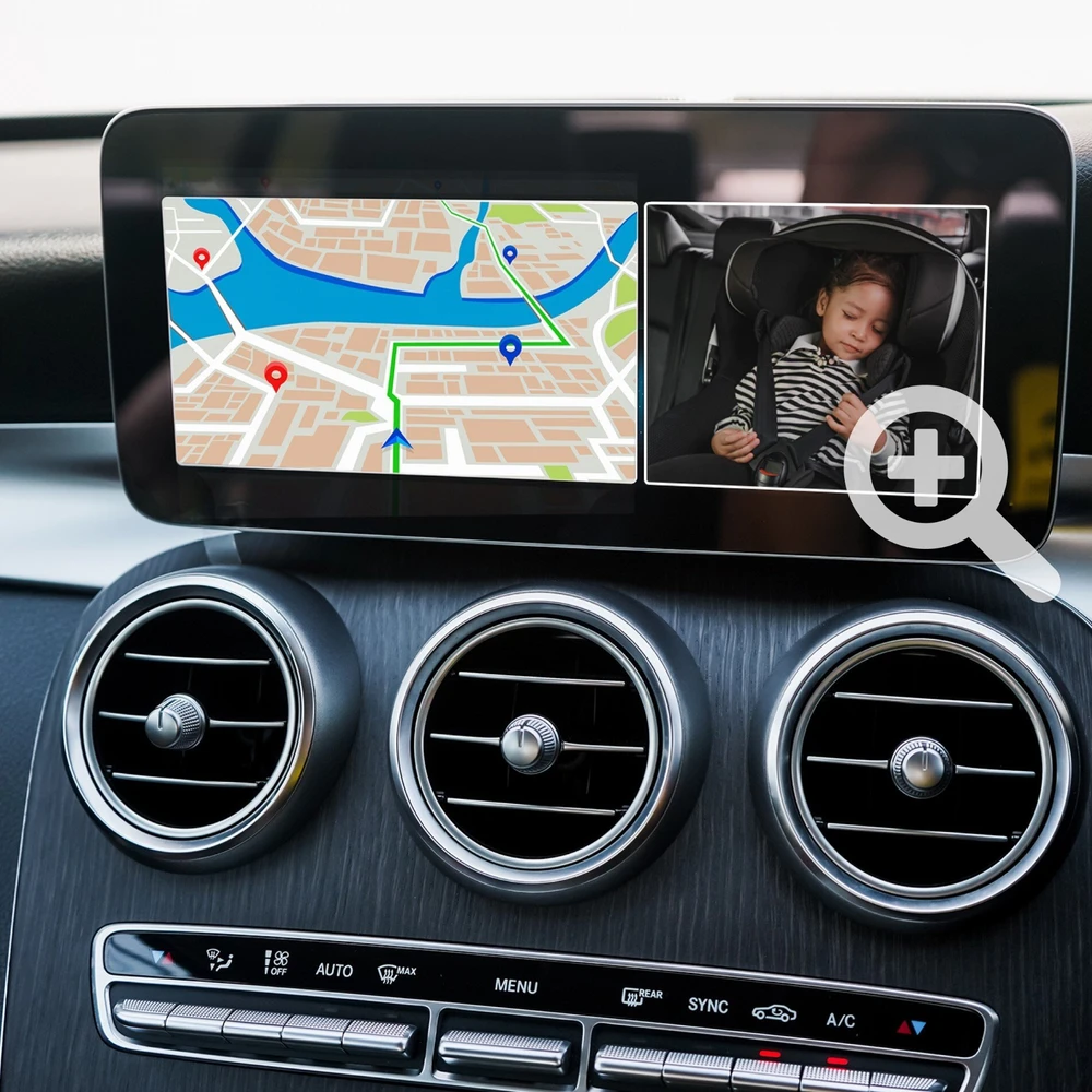 „Xblitz Coco“ automobilio auklė su belaidžiu „CarPlay“ adapteriu