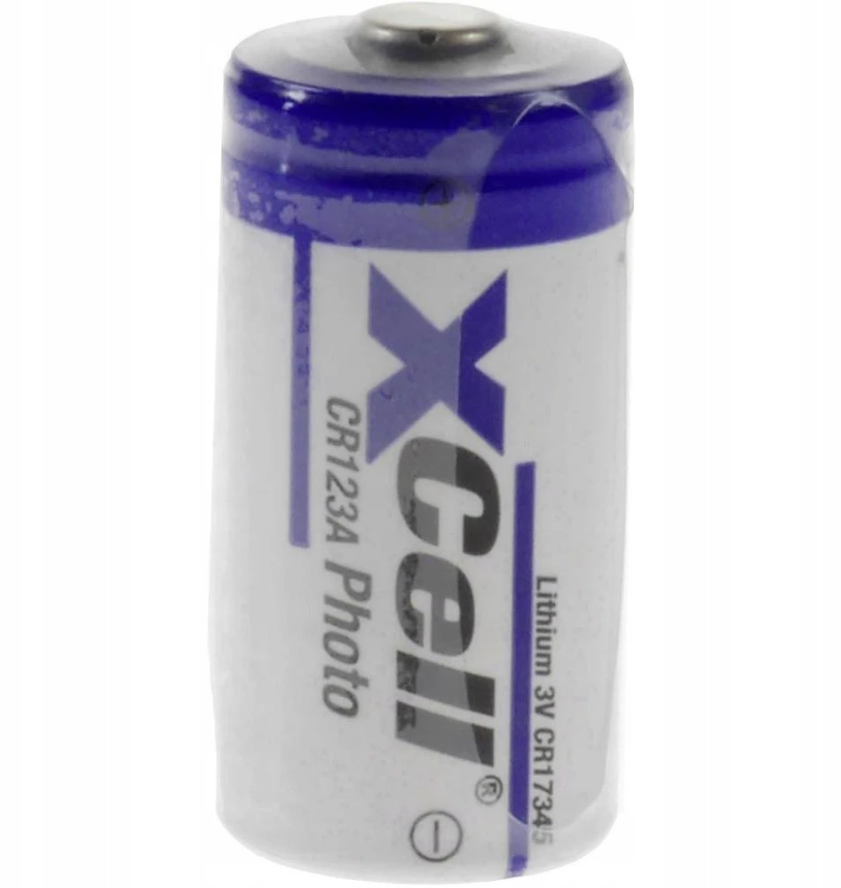 XCell baterija CR123A 2/3A Lose 3V 1550mAh 1st.