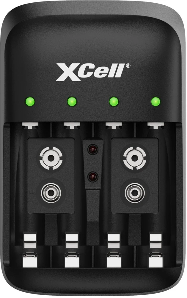 Įkroviklis XCell XCell Ladegerät BC-X500 unbest. 1-4x AAA, AA, 1-2x 9V Block