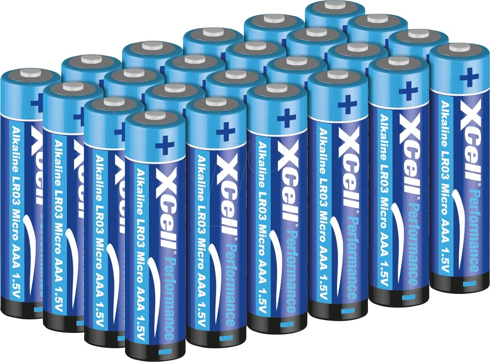 XCell AAA baterijų rinkinys 24 vnt.