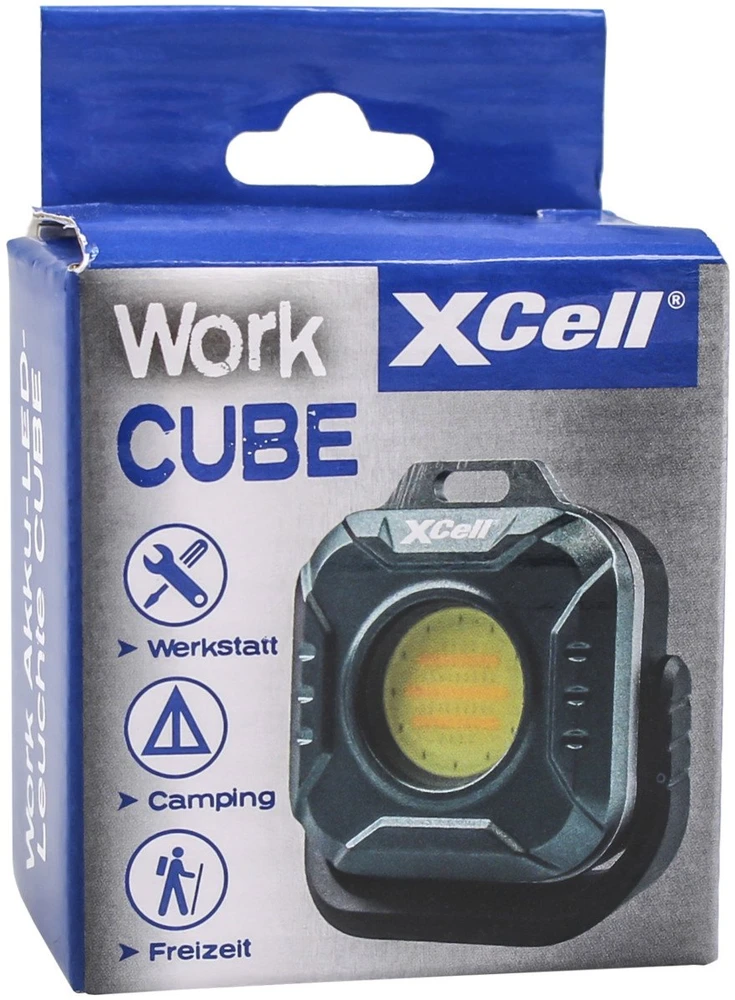 XCell XCell Worklight CUBE Juodas, Pilka Universali latarka LED