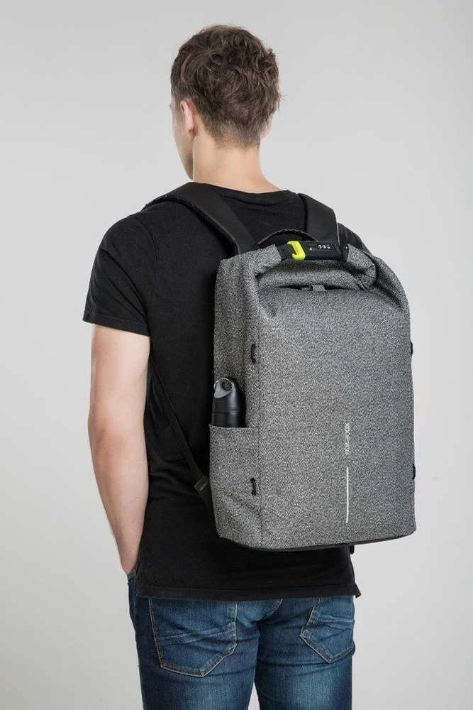 XD-Design miesto kuprinė Laisvalaikio kuprinė Pilkas audinys