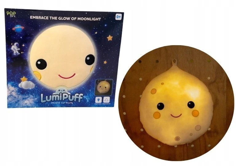 Xerox „Popbro LumiPuff“ šviečiančios pagalvės „Crescent“ LP-803 8039