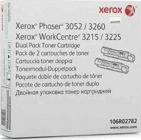 Xerox 3052/3260/WorkCentre 3215/3225 2x3000 (106R02782), juoda kasetė