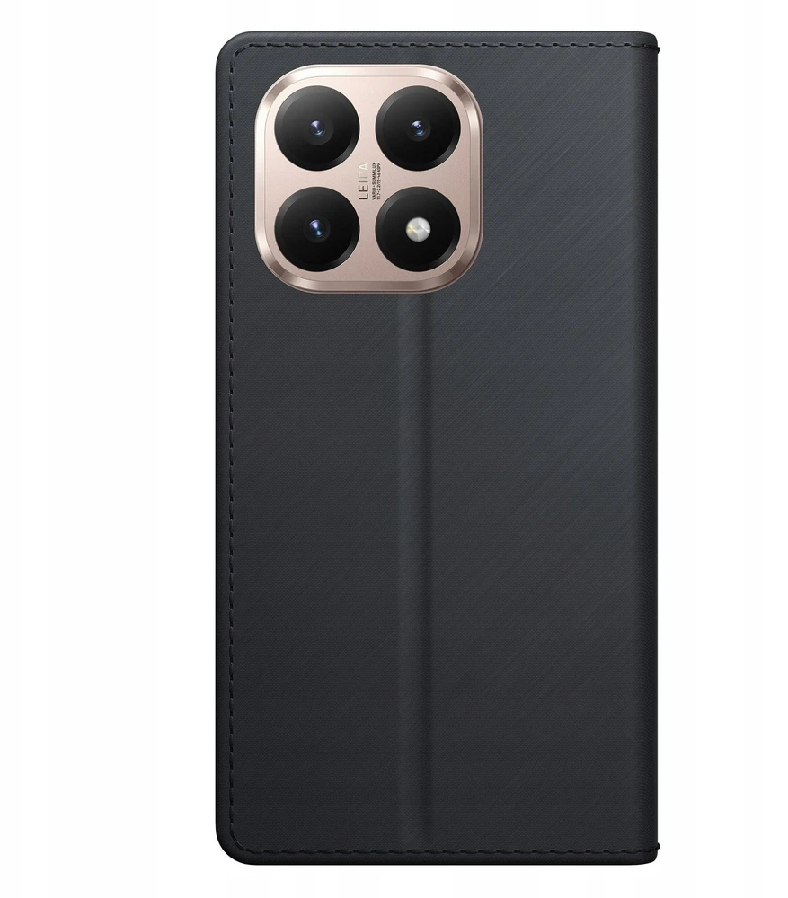 3mk piniginės dėklas, skirtas „Xiaomi 15T 5G“ - Juodas