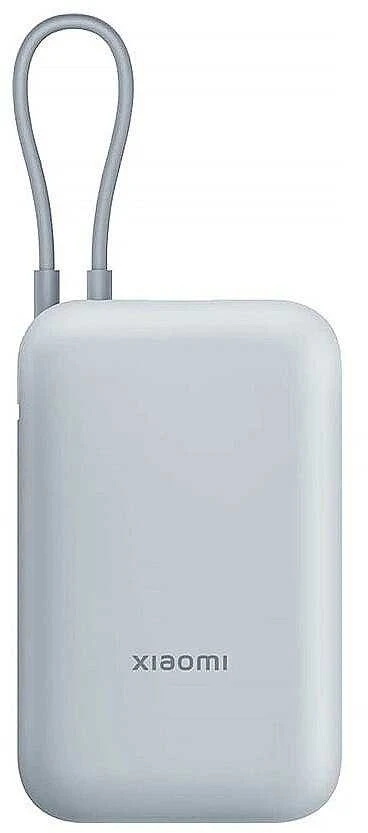 „Xiaomi 33W Power Bank“ (integruotas laidas) | 10000 mAh | USB-C | Ledas Mėlyna