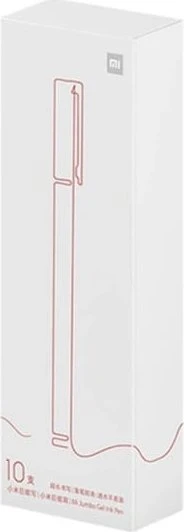 Rašiklis - XIAOMI DIDELĖS TALPOS GELINIS RAŠIKLIS 0.5mm 10 Vnt Raudonas