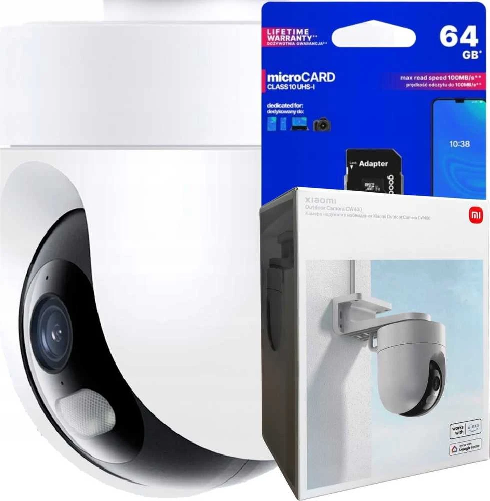 Xiaomi | Camera | CW400 EU | PTZ | 4 MP | F1.6 | IP66 | Micro SD, Max. 256GB
