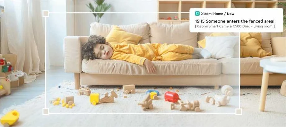 Xiaomi | Smart Security Camera | C500 Dual EU | PTZ | 4 MP | 5P Optical lenses/ F1.6 | H.265 | MicroSD, max. 256 GB