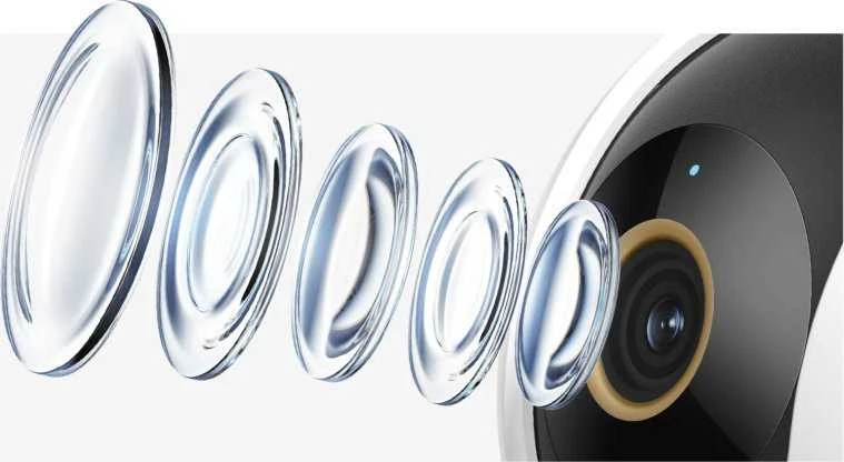 Xiaomi | Smart Security Camera | C500 Dual EU | PTZ | 4 MP | 5P Optical lenses/ F1.6 | H.265 | MicroSD, max. 256 GB