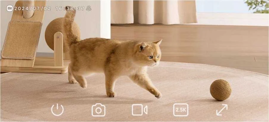 Xiaomi | Smart Security Camera | C500 Dual EU | PTZ | 4 MP | 5P Optical lenses/ F1.6 | H.265 | MicroSD, max. 256 GB