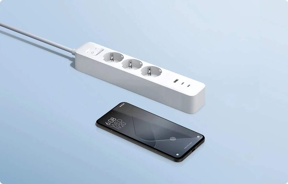 „Xiaomi“ | 20 W maitinimo lizdas (2C1A) ES | Lizdų skaičius: 3