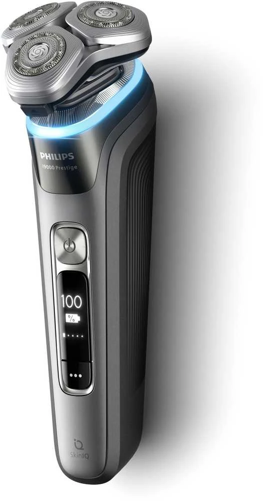 Philips i9000 Prestige drėgnojo ir sausojo skutimo skustuvas su „SkinIQ“