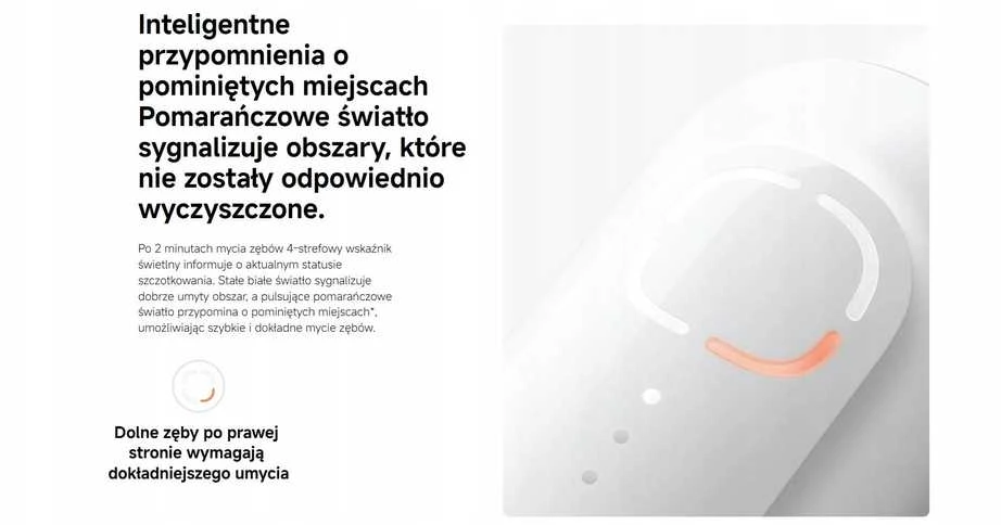 Elektrinis dantų šepetėlis Xiaomi Oscillation, baltas