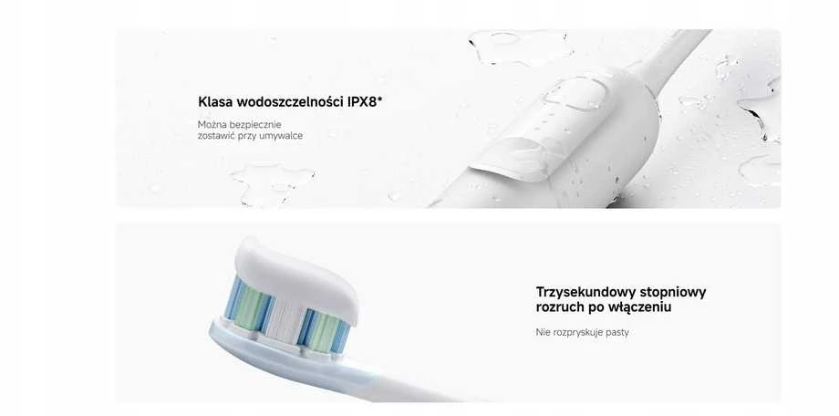 Elektrinis dantų šepetėlis Xiaomi Oscillation, baltas