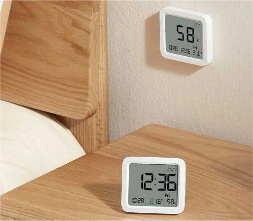 „Xiaomi Mi“ temperatūros ir drėgmės monitorius 3
