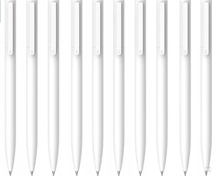 Grąžtas Rašymo Priemonė - XIAOMI Rašiklis BHR8857GL 0.5mm 10 Vnt. Balta