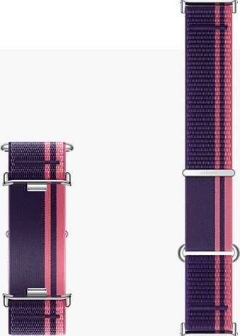 Xiaomi | Pintas greito atsegimo dirželis | Rožinė violetinė | Nerūdijantis plienas/nailonas | Tinka 140-200 mm riešui