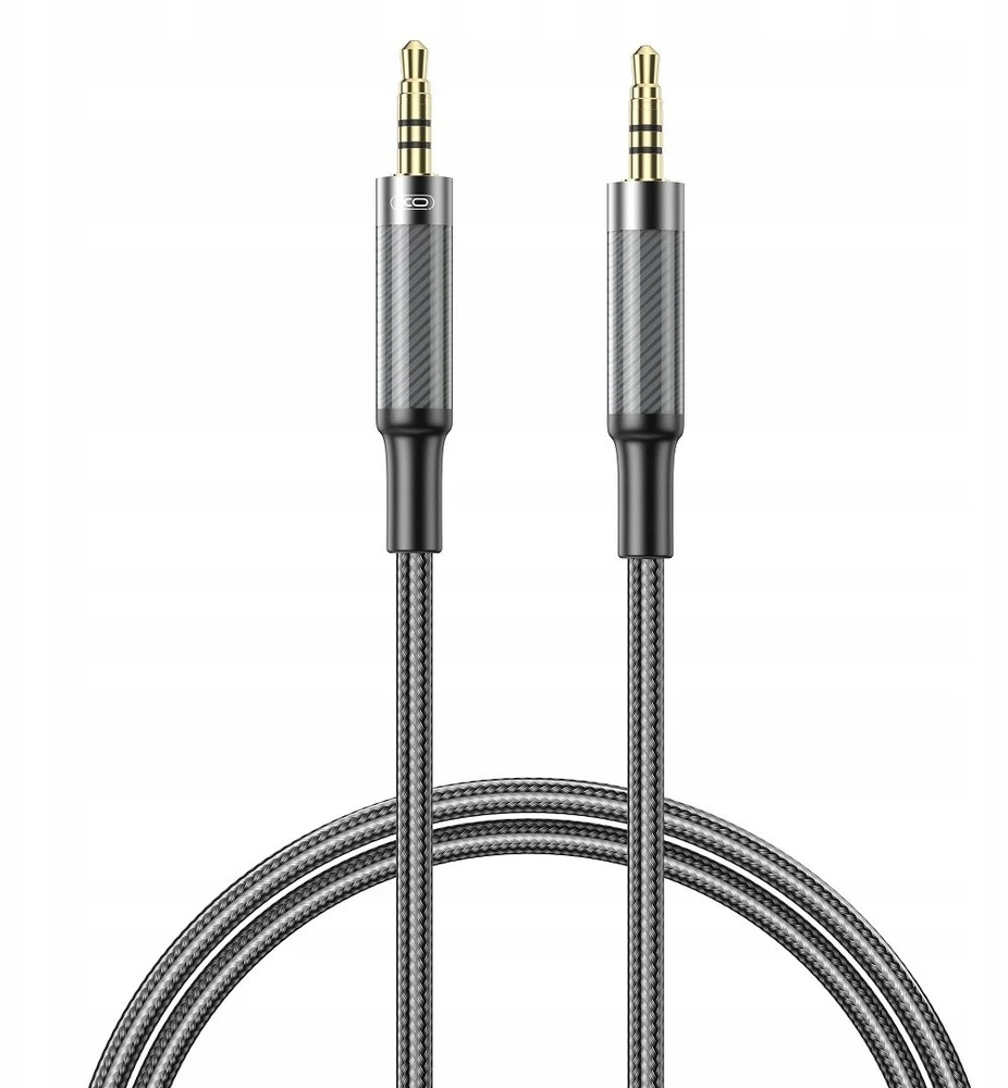 XO garso kabelis NB-R279C jack 3,5mm – jack 3,5mm 1,0m juodas