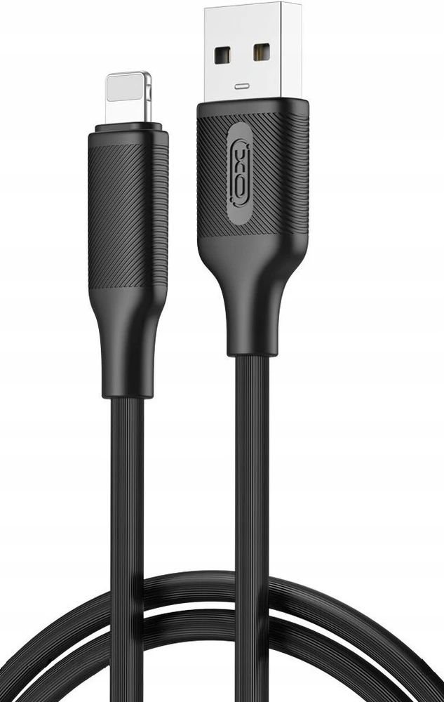 XO kabelis NB265 USB – Lightning 1,0m 2,4A juodas