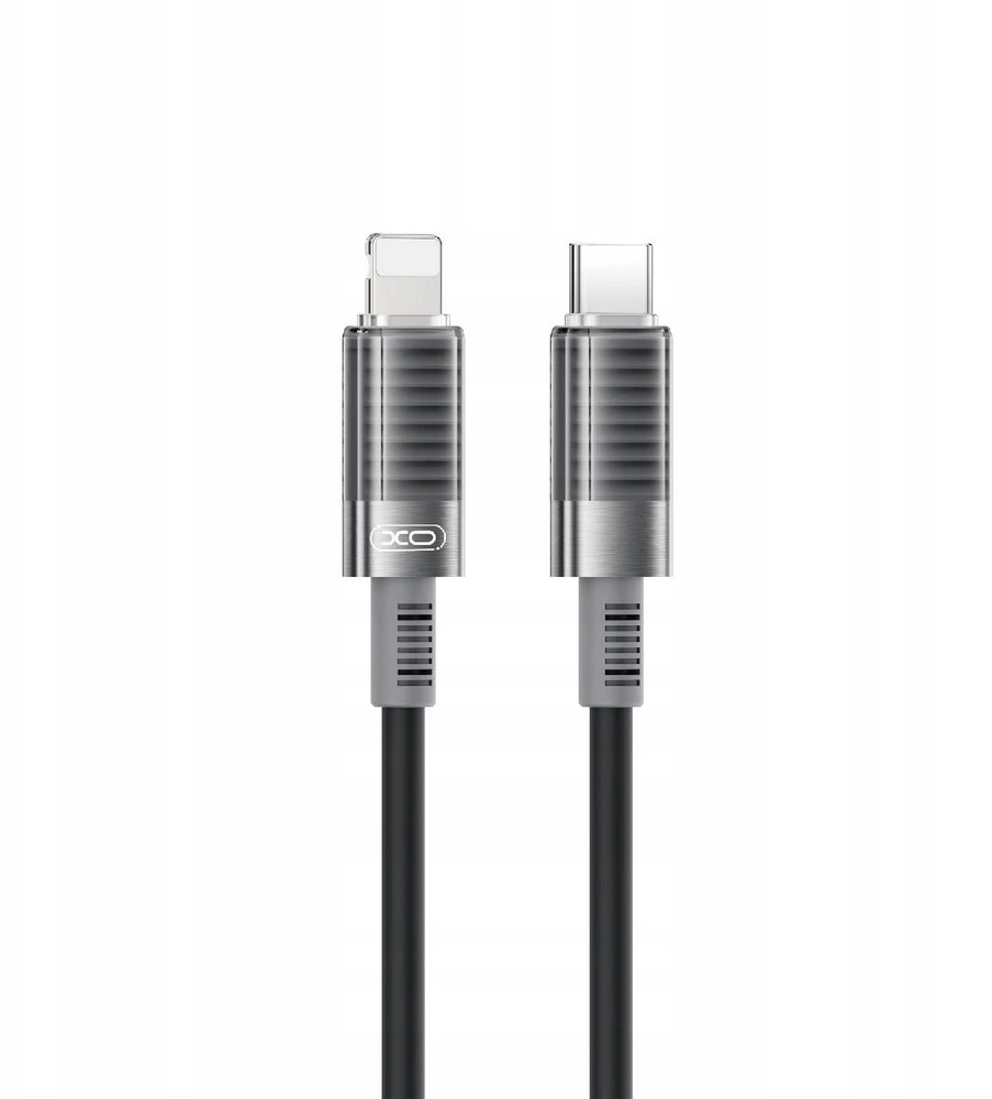 XO laidas NB-Q282B PD USB-C – USB-C 1,0m 60W juodas