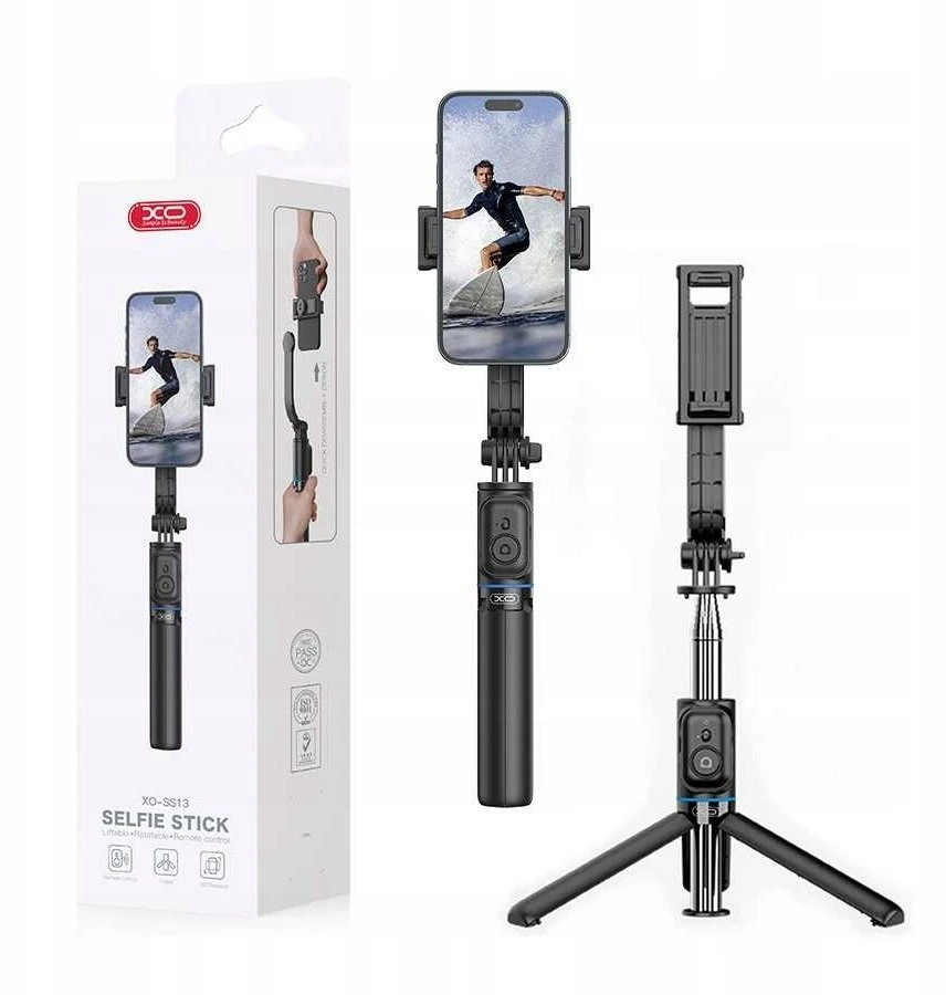 XO asmenukių lazda Bluetooth trikojis SS13 juodas 106cm